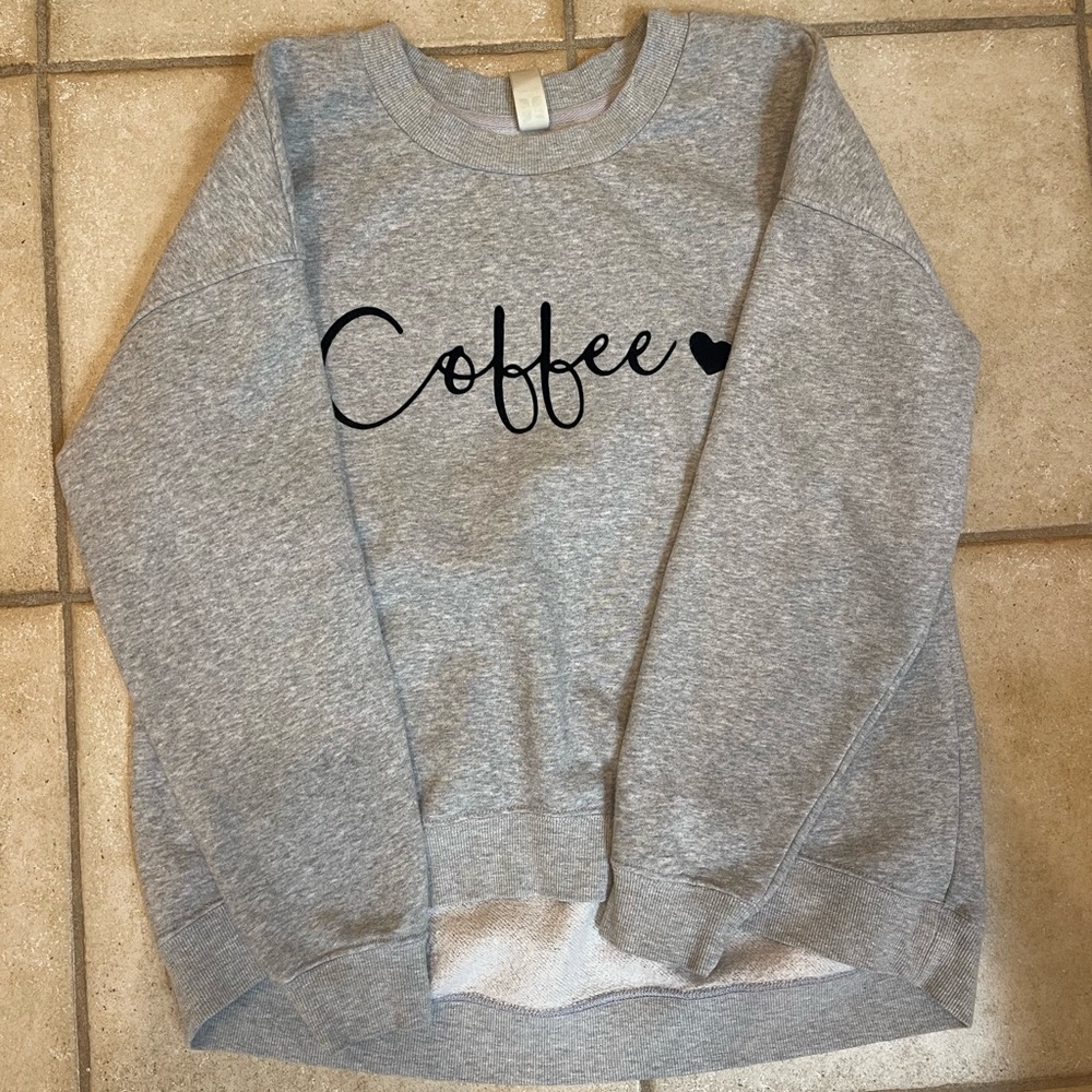 Grey sweatshirt